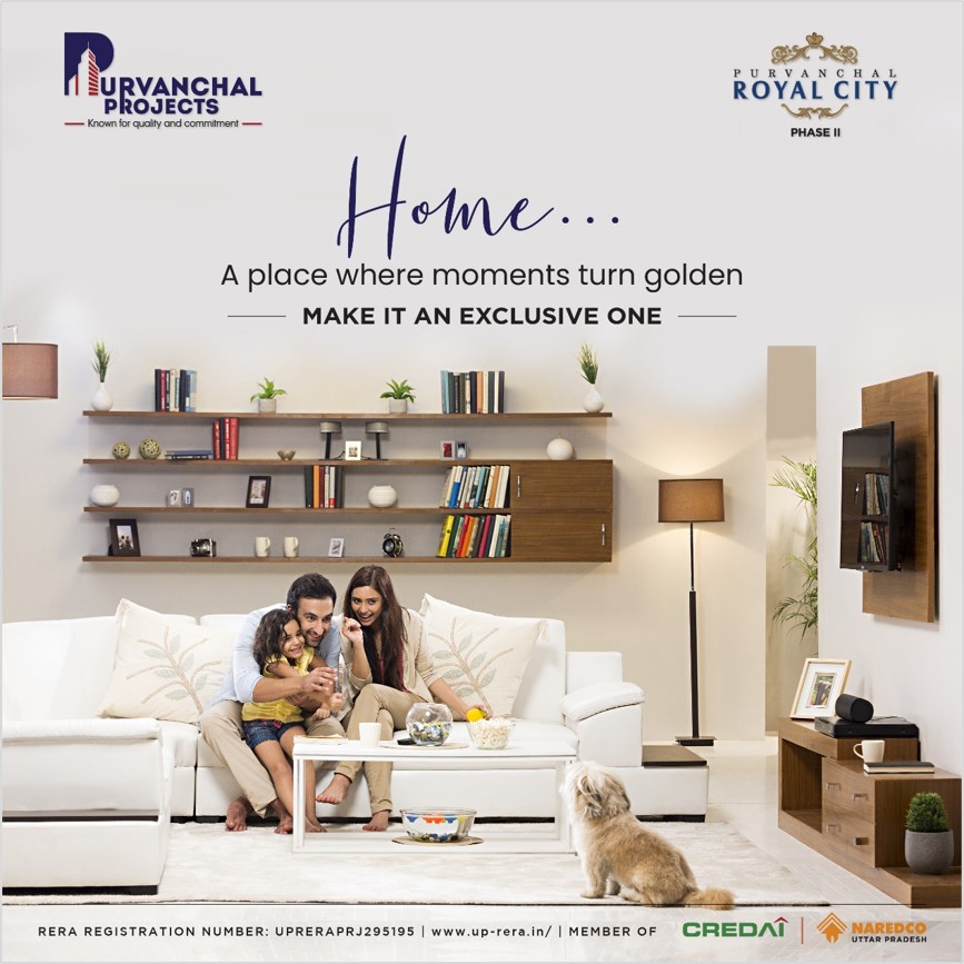 Experience Paradise with a 3 BHK Premium Apartment in Purvanchal Royal City Phase II