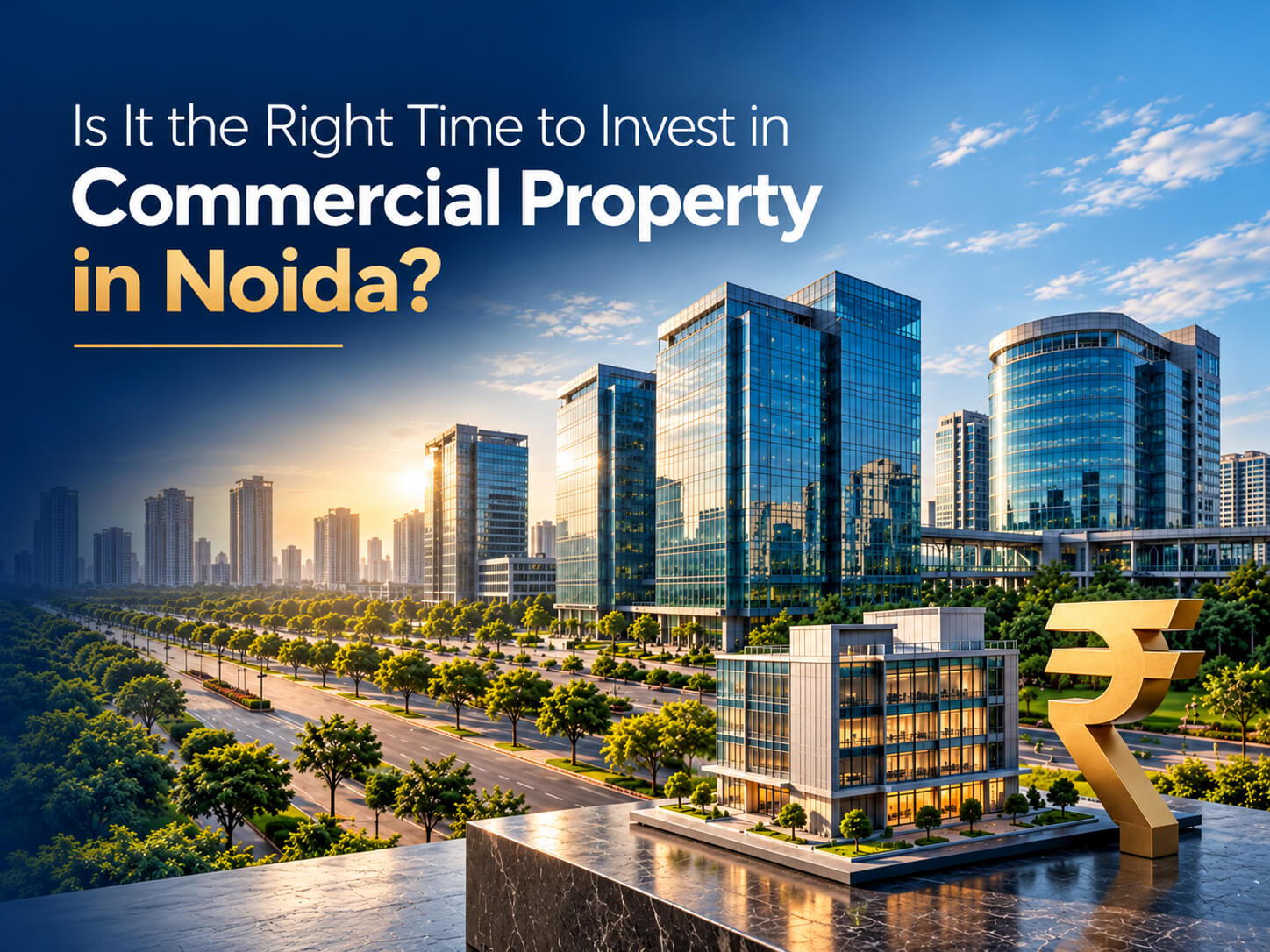 Is it Right Time to Invest in Commercial Property in Noida?